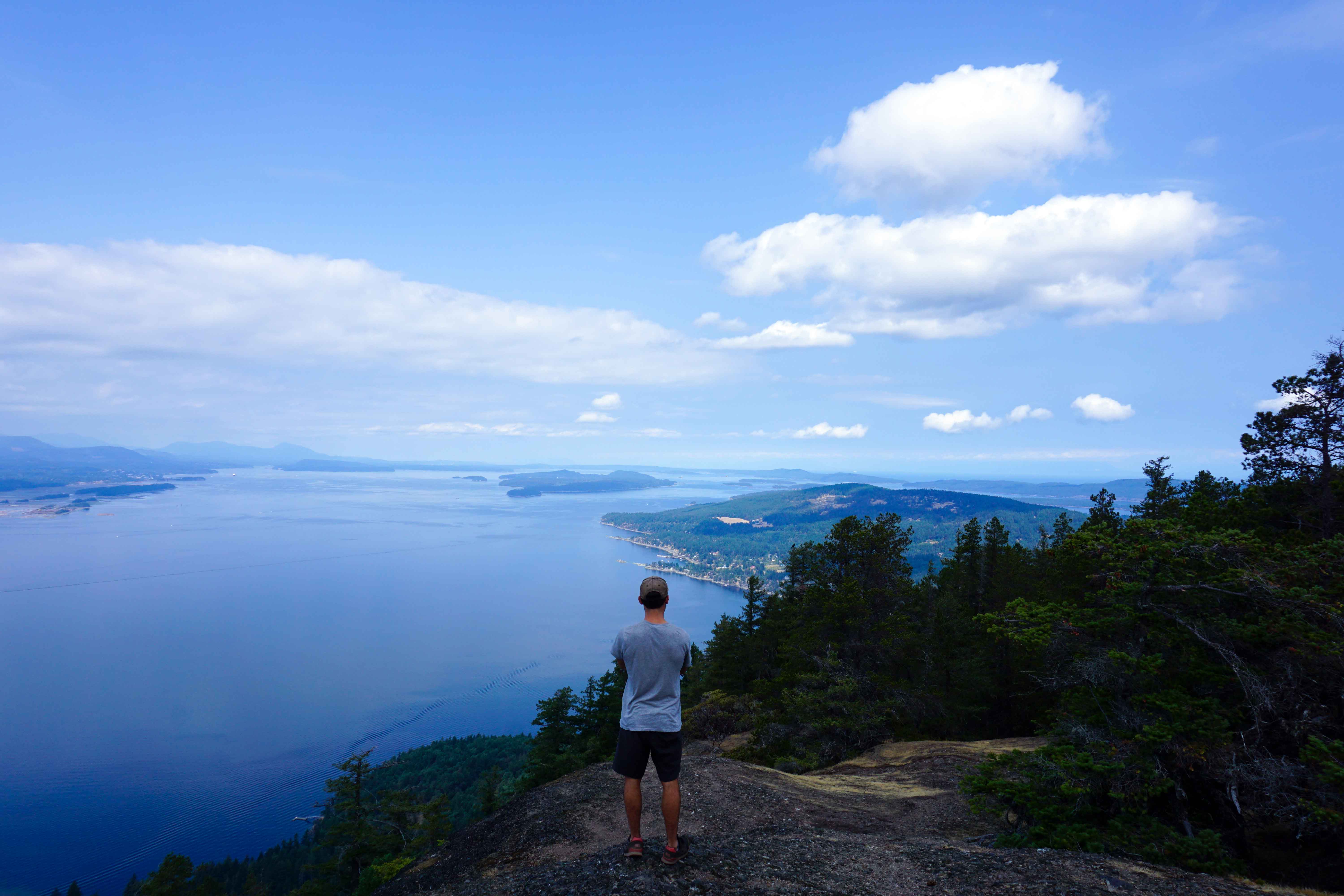 View from Mount Erskine