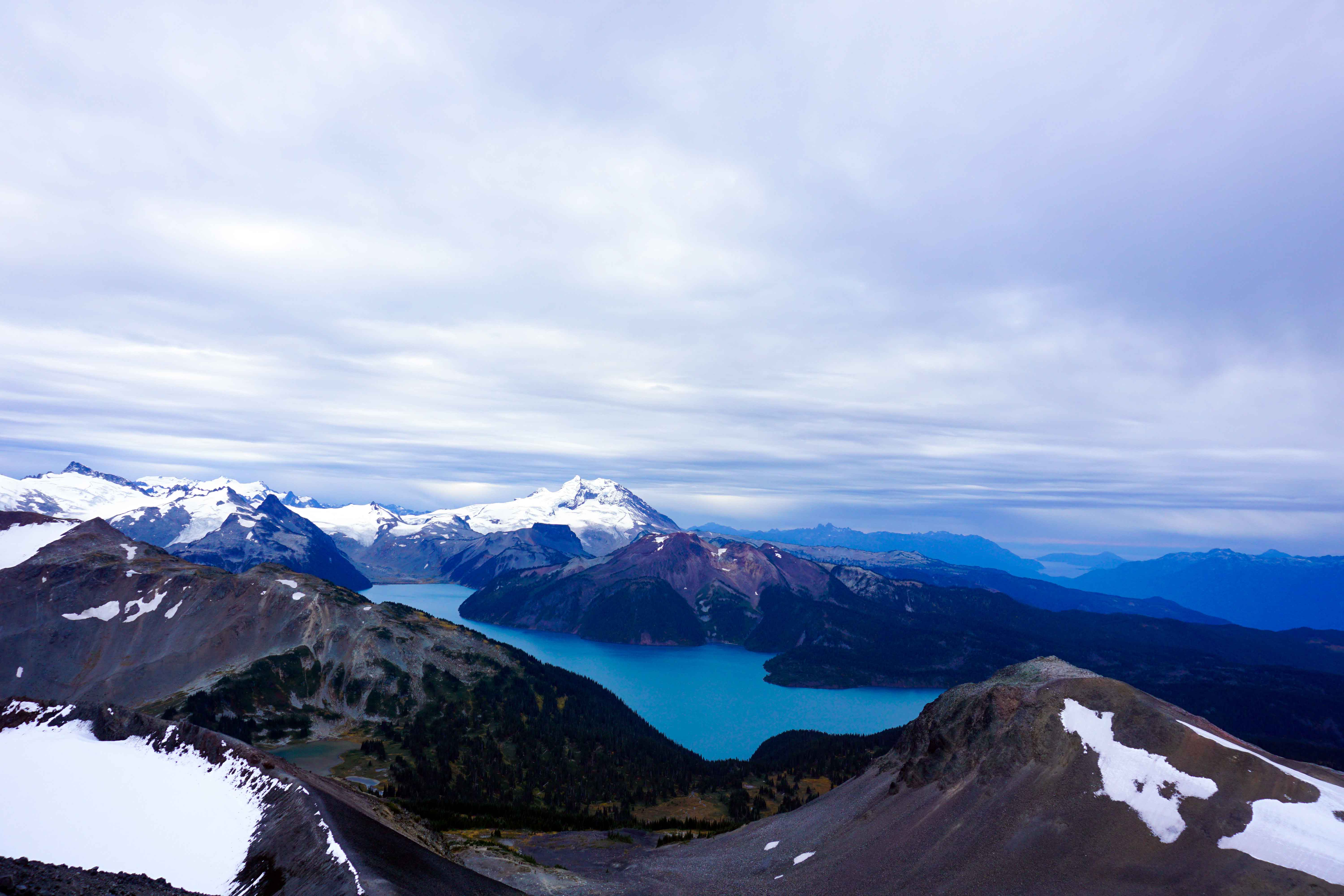 View of Garibaldi Lake from Black Tusk