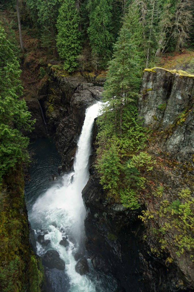 Elk Falls Waterfall