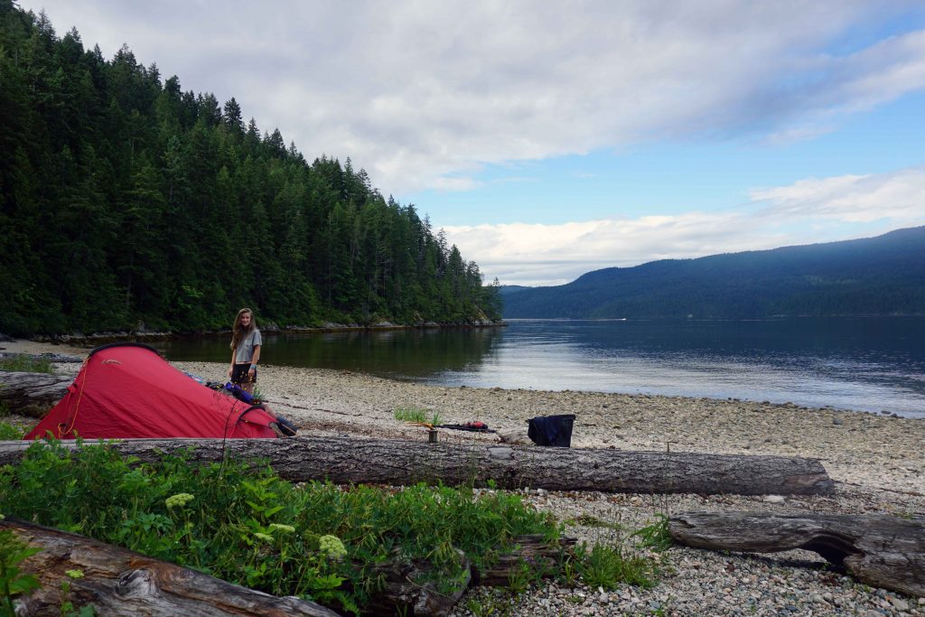 Kayaking the Sechelt Inlet