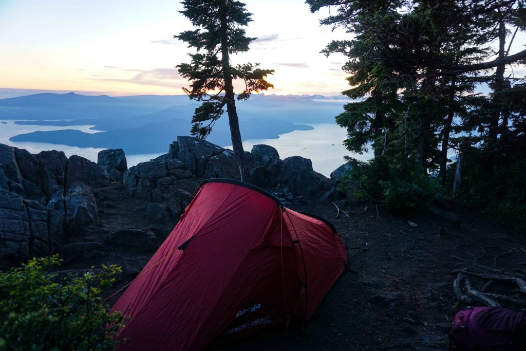 rent tent on St Mark's Summit