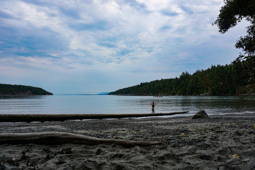 Campbell Bay on Mayne Island