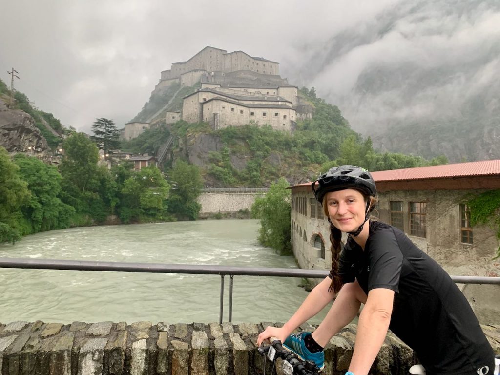 Bard Fortress on the Via Francigena 