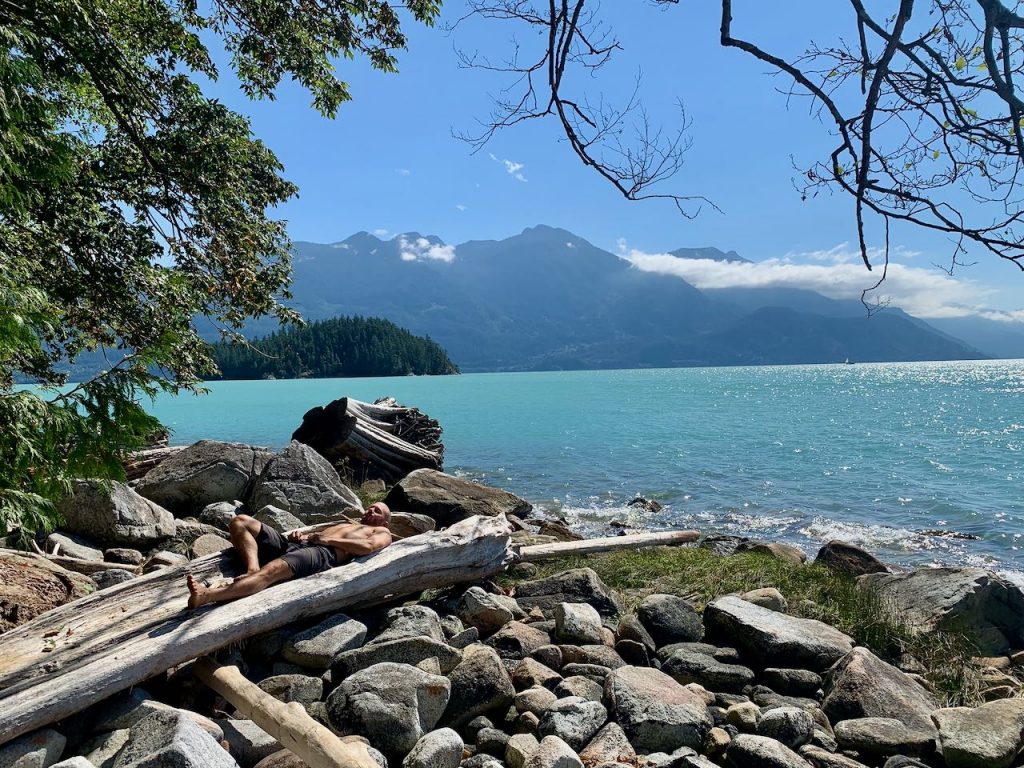 Cypress trees stand tall after Cascade Lake was drained by sinkhole